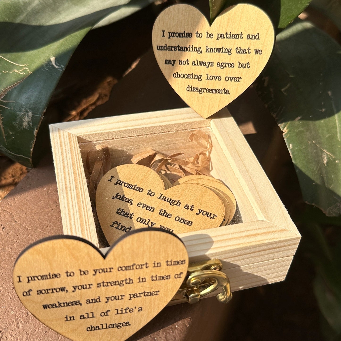 Let's promise (a box full of promises)