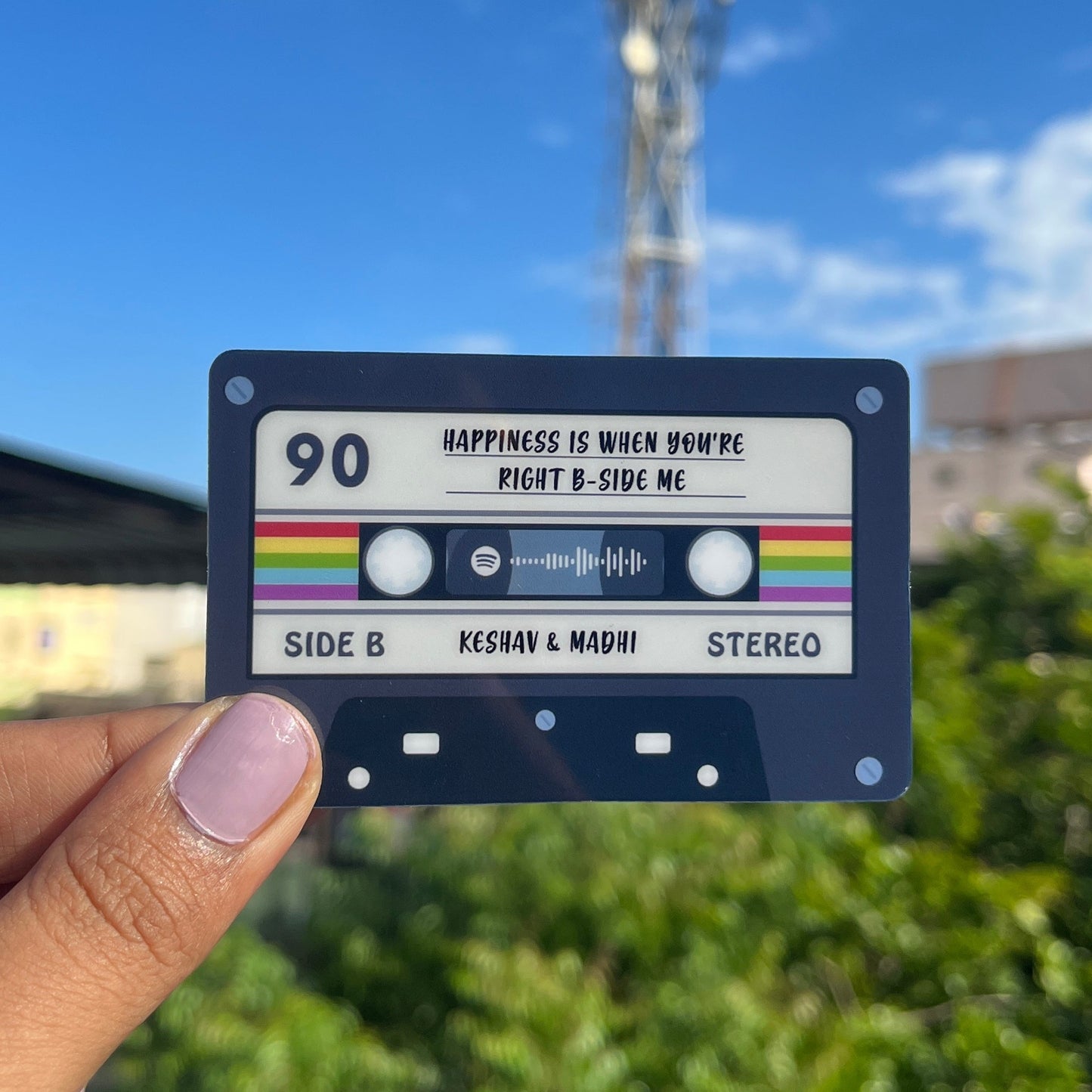 Stereo Wallet card