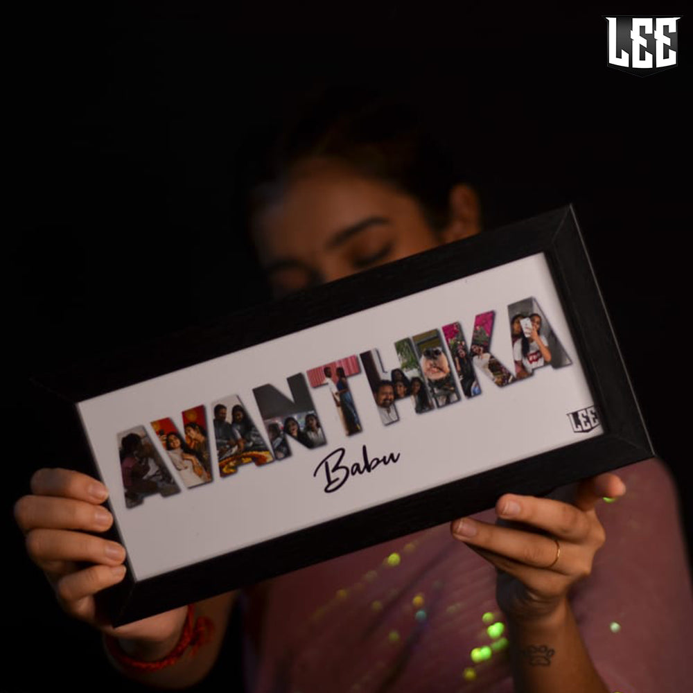 PIC(K) A NAME (Box Frame)