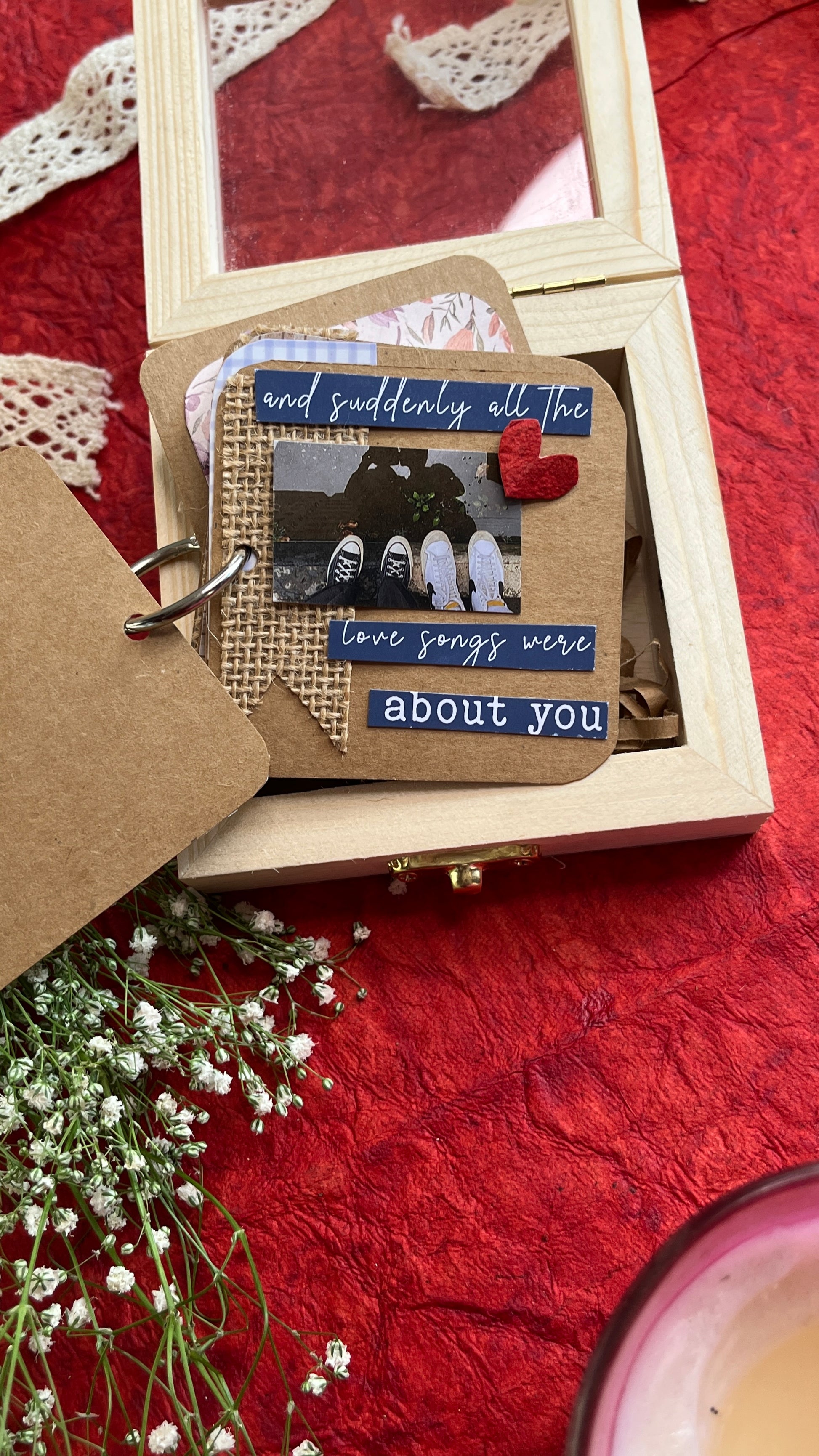 Memory Box For Boyfriend Valentine's Day Gifts Diy Surprise