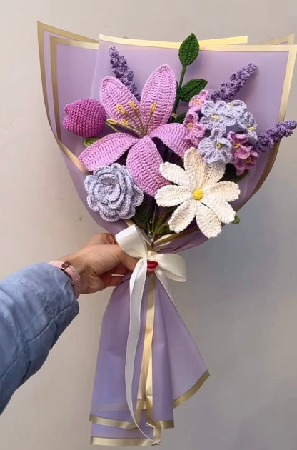 A Lavender Bloom (Crochet Bouquet)