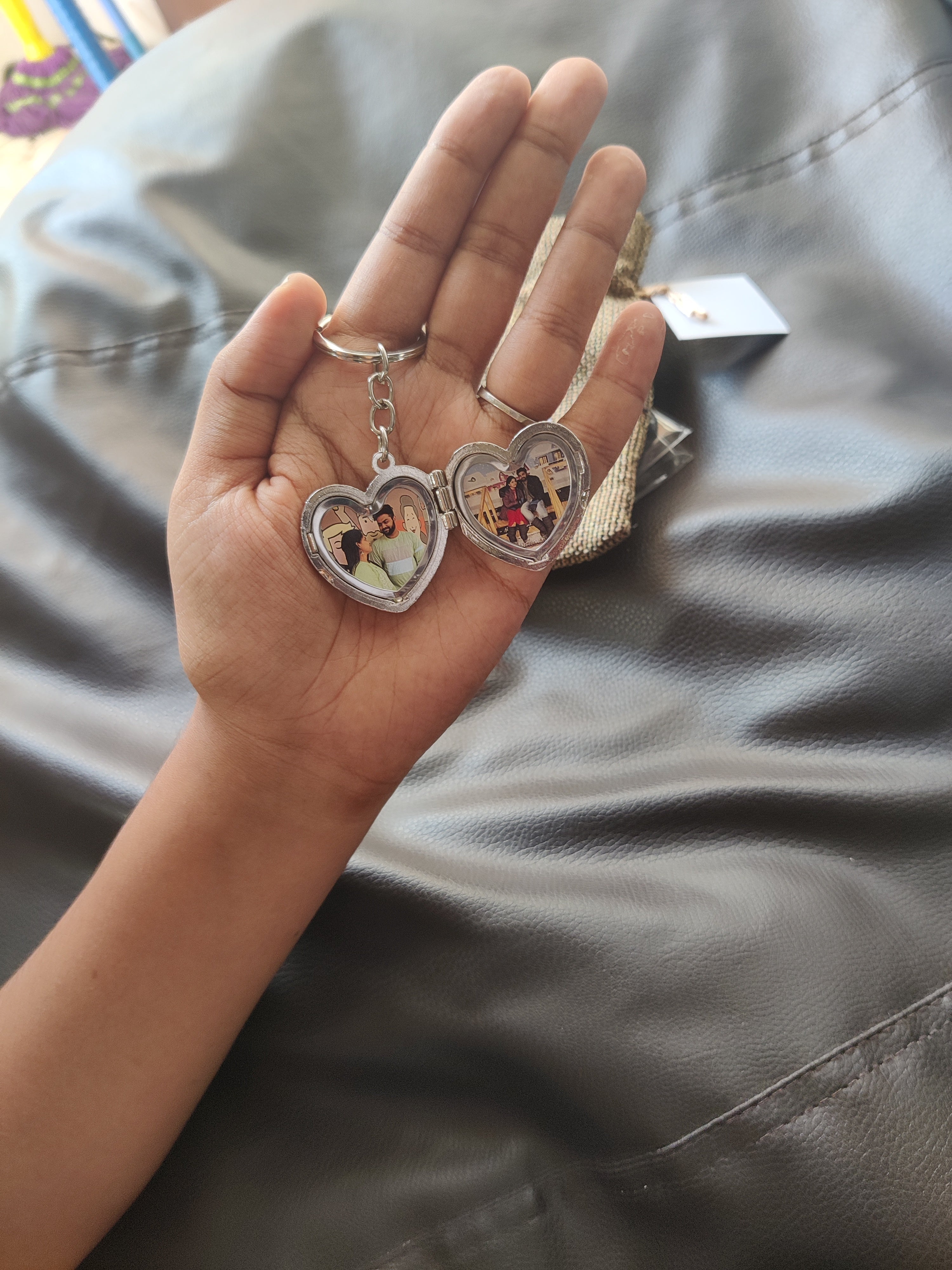 Heart 2025 keychain locket